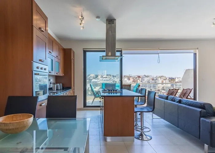 Appartamento Sea View Apartment With Terrace In Central Marsaskala Marsaskala